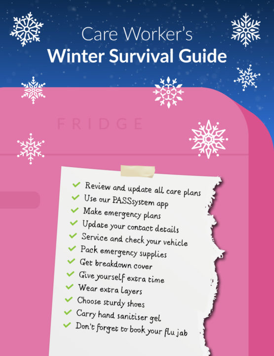 Winter challenges - Care Worker's winter survival guide