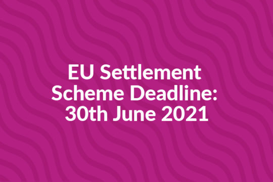 EU Settlement Scheme Deadline